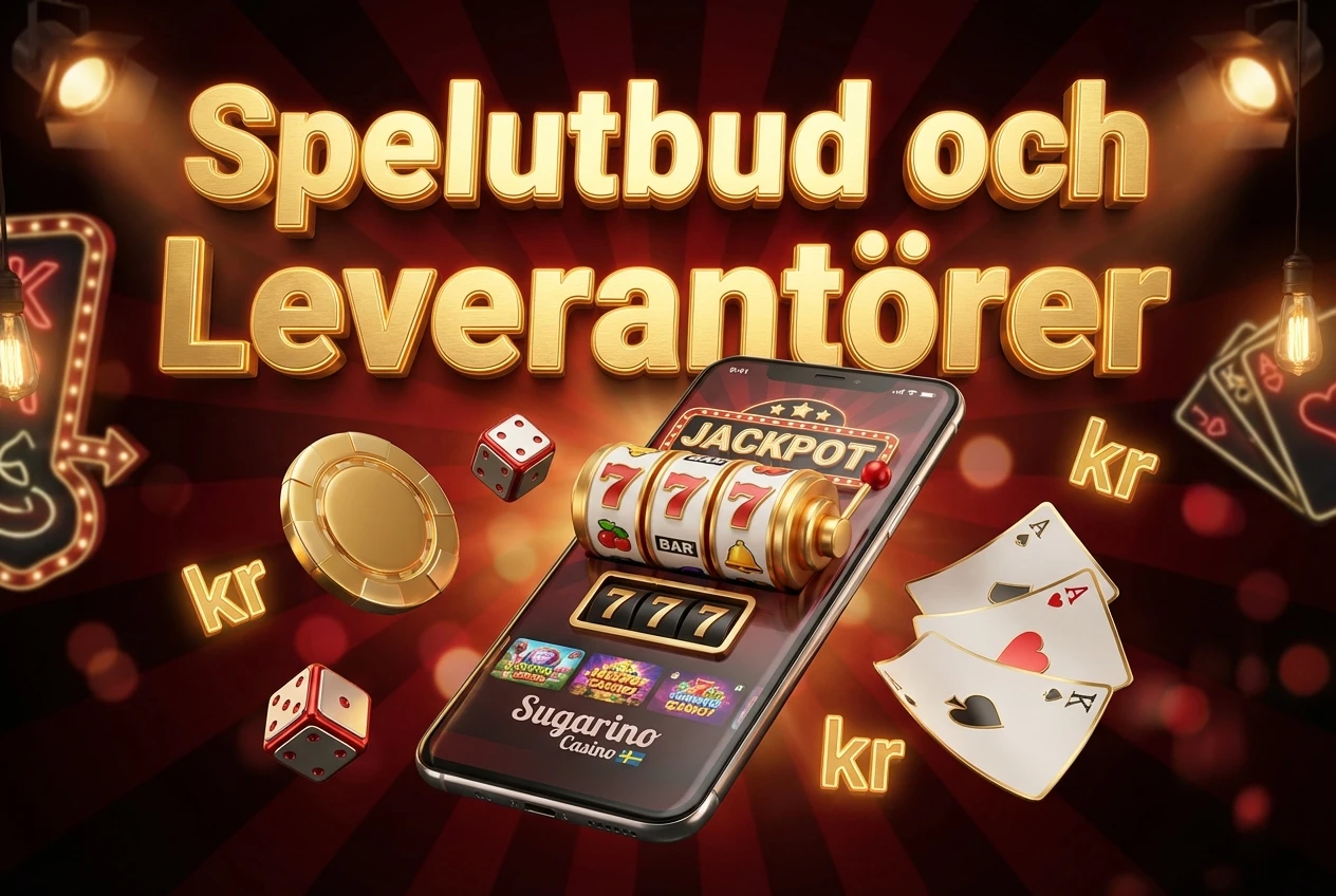 Spelutbud och Leverantörer